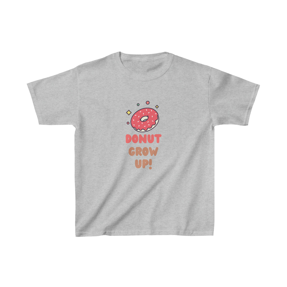 Donut Grow Up! A Kids Heavy Cotton™ Tee