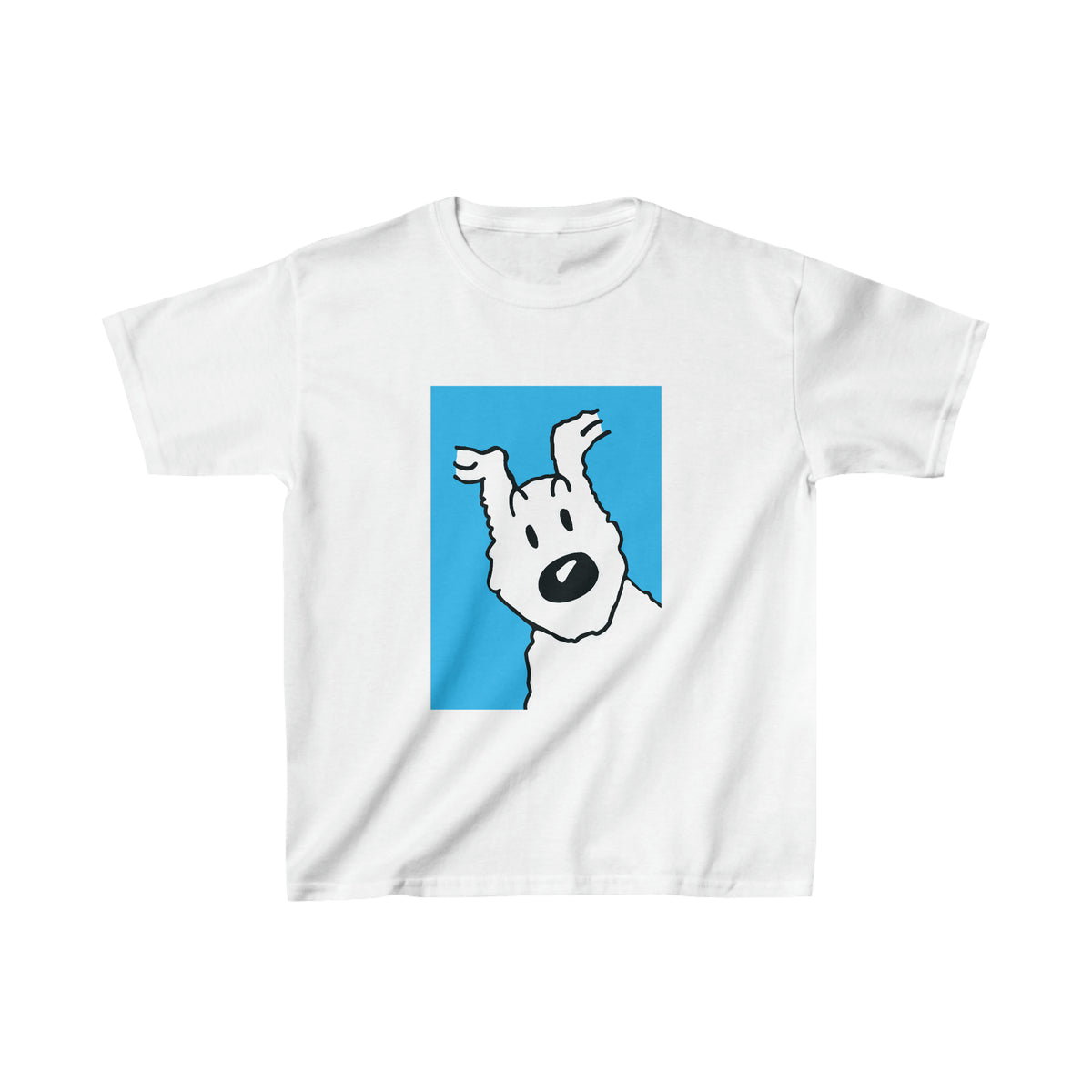 Snowy the dog - Kids Heavy Cotton™ Tee