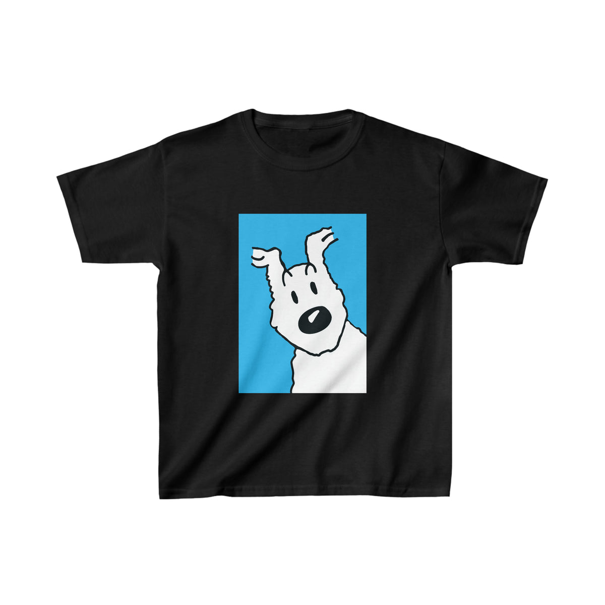 Snowy the dog - Kids Heavy Cotton™ Tee