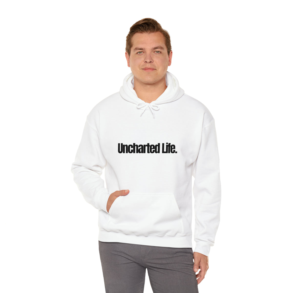 Uncharted Life - Men Heavy Blend™ Hooded Sweatshirt