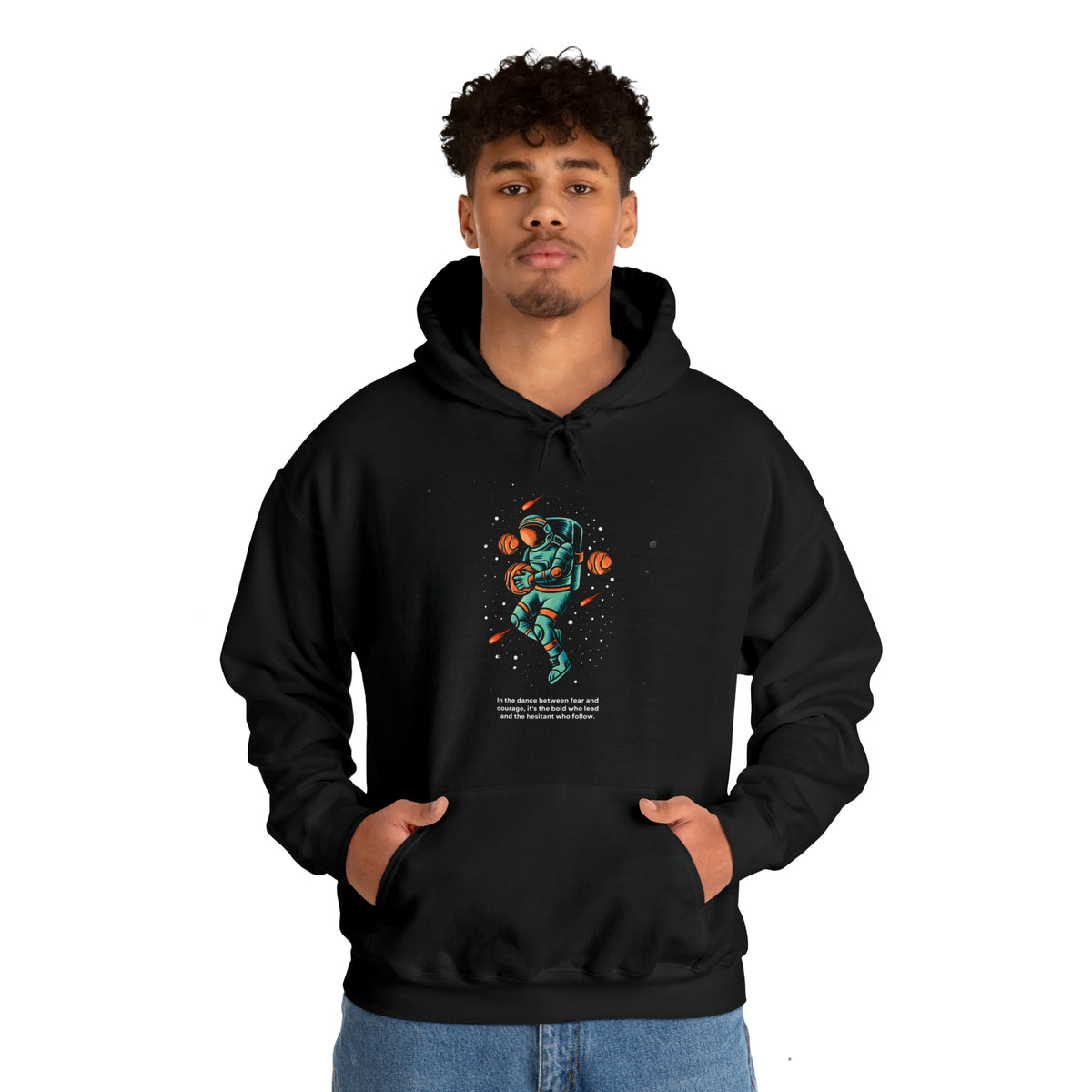 The Astronaut : Unisex Heavy Blend™ Hooded Sweatshirt