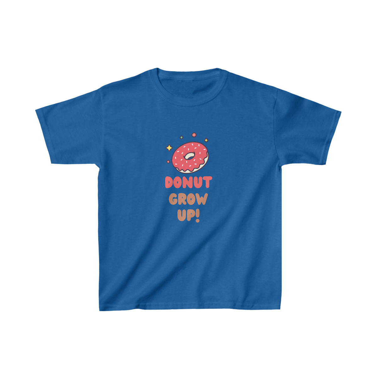 Donut Grow Up! A Kids Heavy Cotton™ Tee