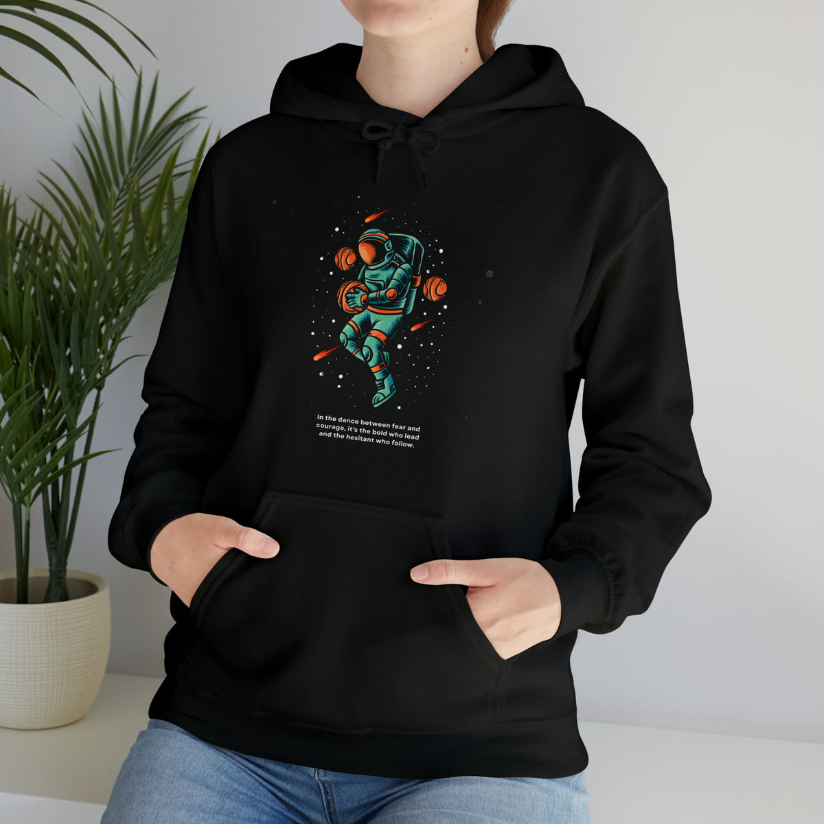 The Astronaut : Unisex Heavy Blend™ Hooded Sweatshirt