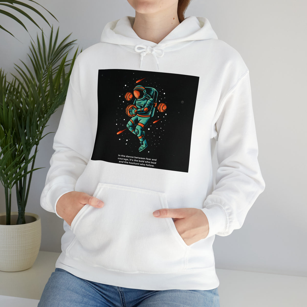 The Astronaut : Unisex Heavy Blend™ Hooded Sweatshirt