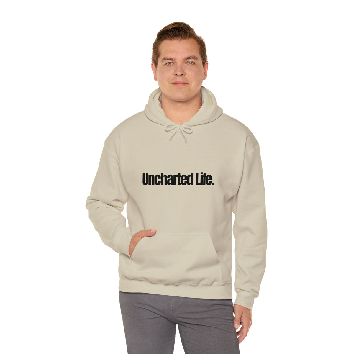 Uncharted Life - Men Heavy Blend™ Hooded Sweatshirt