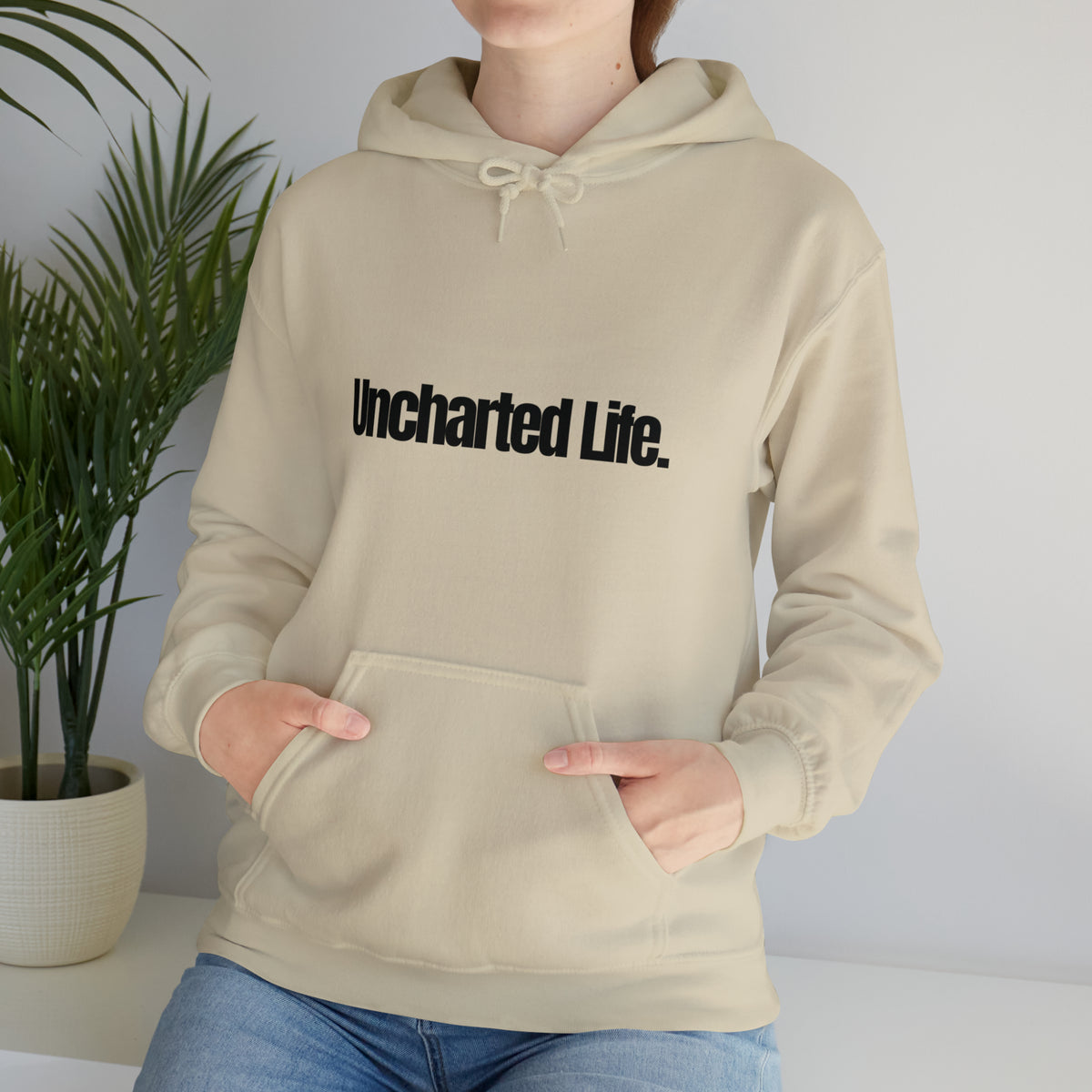 Uncharted Life - Men Heavy Blend™ Hooded Sweatshirt