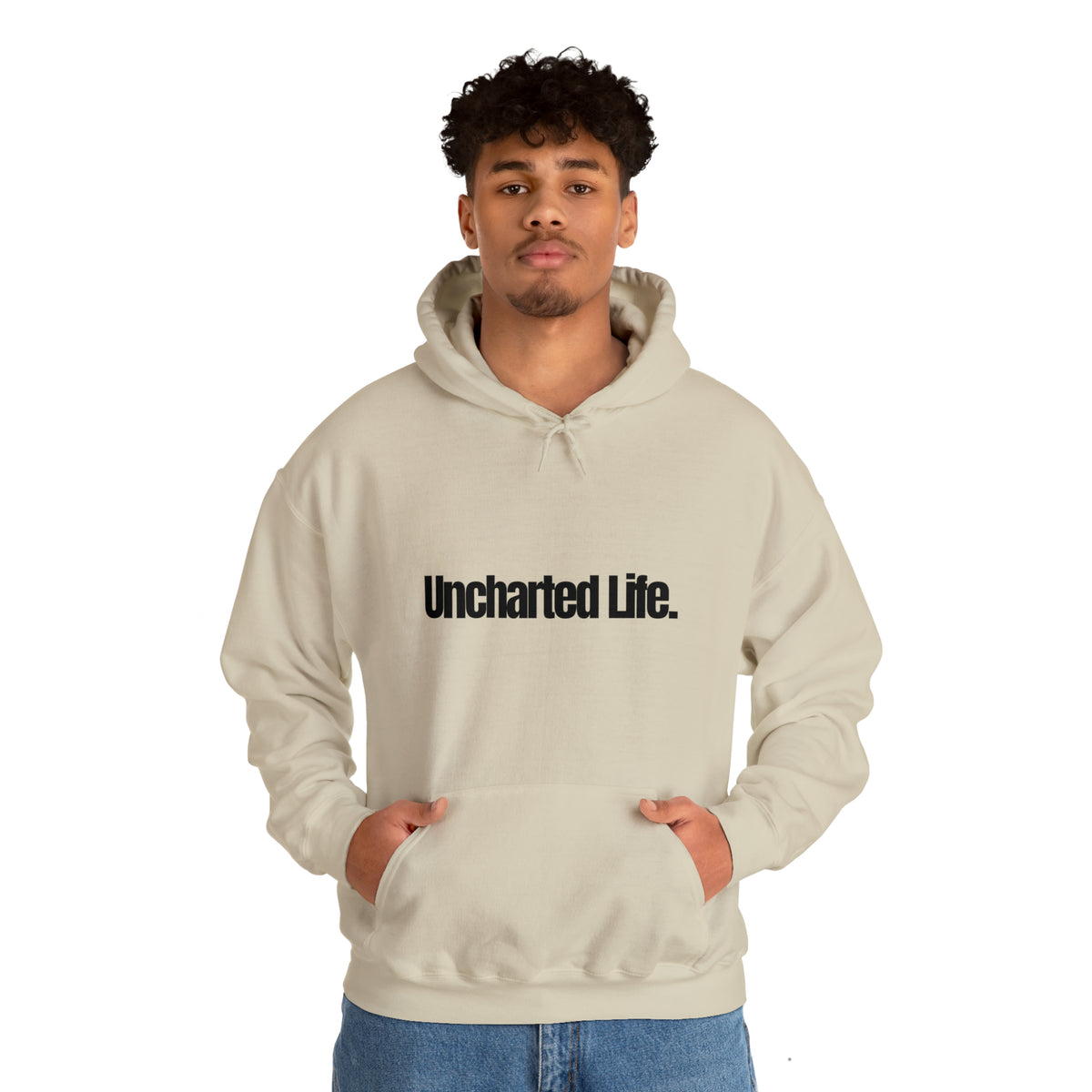 Uncharted Life - Men Heavy Blend™ Hooded Sweatshirt