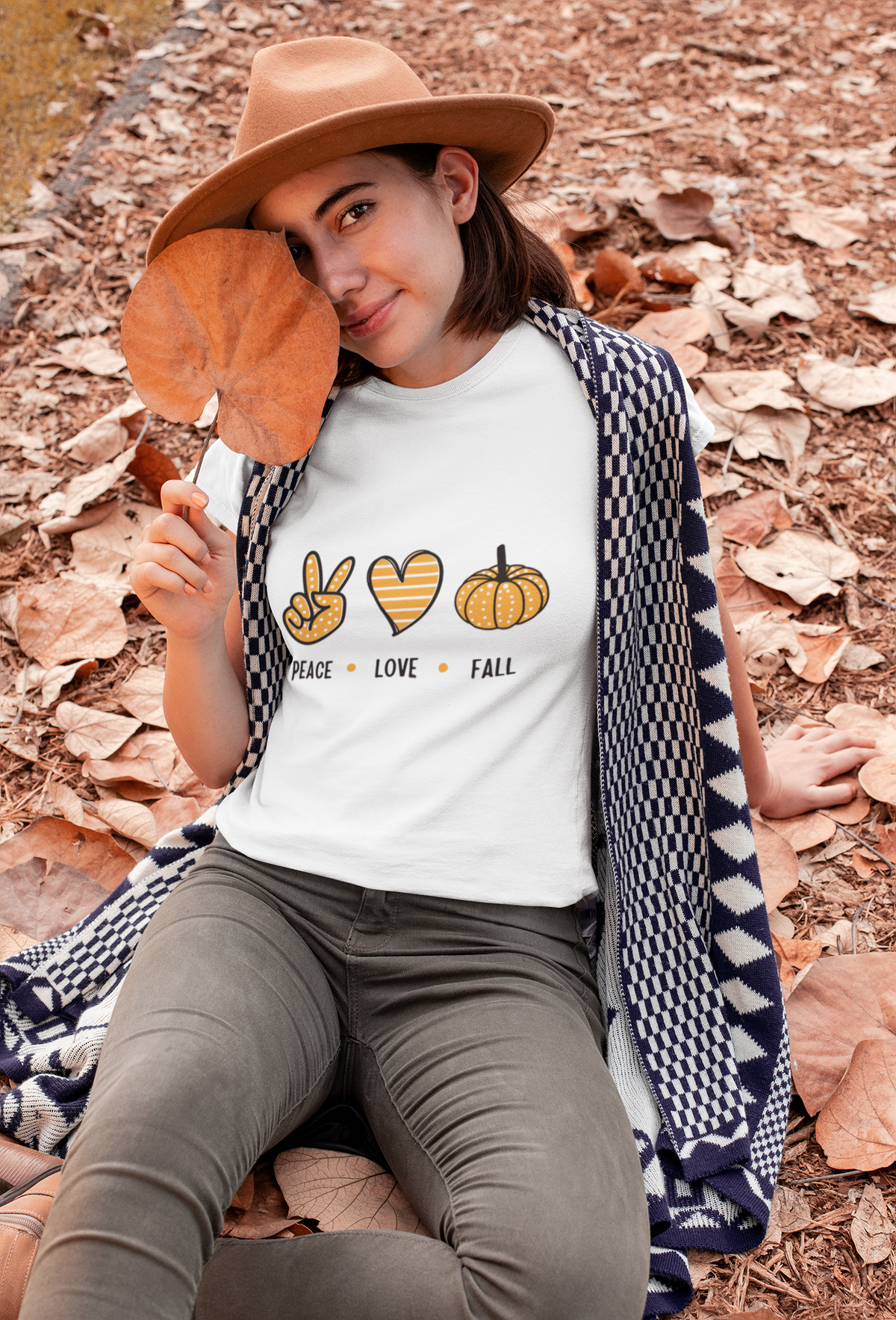 Peace Love Fall : Unisex Jersey Short Sleeve Tee